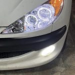 چراغ جلو اسپرت پژو 206 دو حلقه (طرح سونار) 6ماه ضمانت
