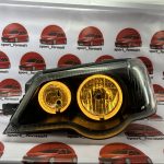 چراغ جلو اسپرت پراید ۱۳۲-۱۱۱ دو حلقه طرح بی ام و