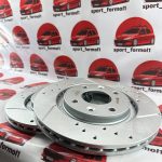 دیسک ترمز جلو (سوراخدار) جلو ۴۰۵ و پارس xu7 برند KHF