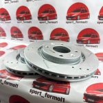 دیسک ترمز جلو (اسپرت) سوراخدار 206 تیپ ۵ - رانا - ۲۰۷ - پارس tu5 برند KHF