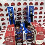 ست کامل کمک فابریک kds و فنر لنزو پراید