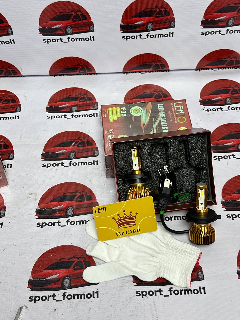 IMG_20251115_073746_479 هدلایت دو رنگ لنزو مدل F35 پایه H4 – بسته دو عددی - Image 1