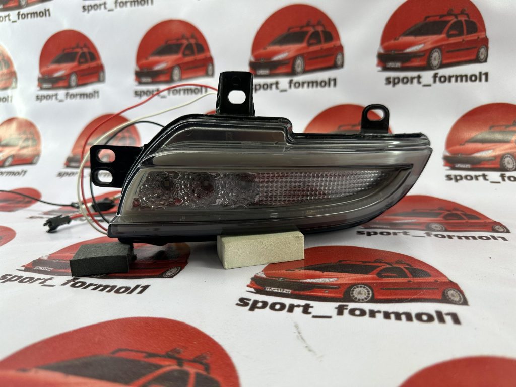 مه شکن اسپرت عقب پژو 207 سه بعدی LED دودی