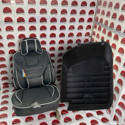 ست روکش چرمی VIP و کفپوش سه بعدی سمند